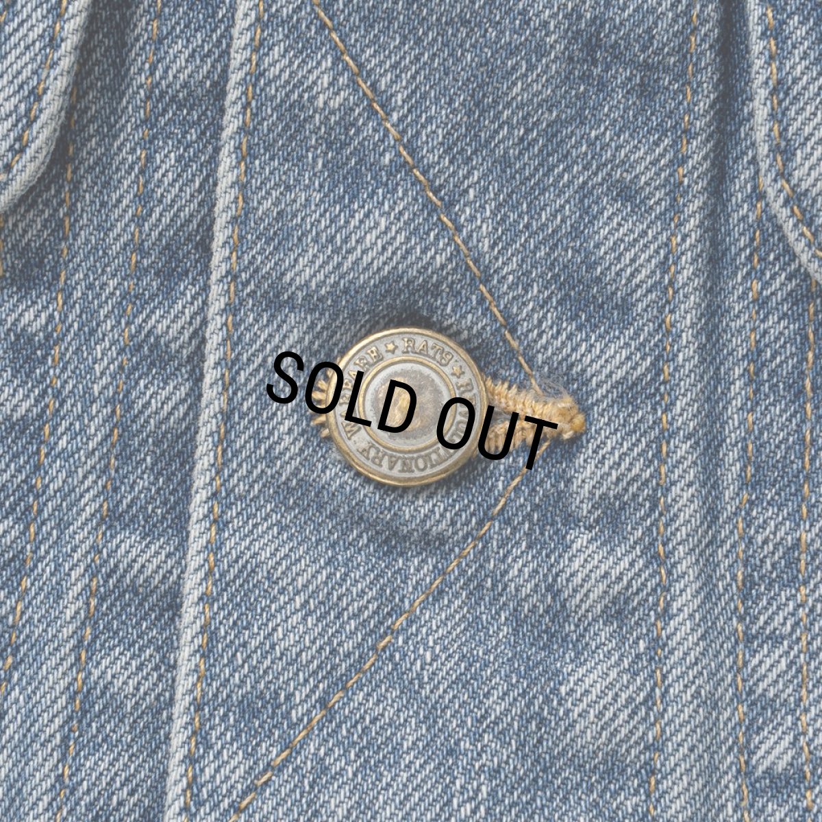 画像6: RATS/STORM RIDER DENIM JKT（INDIGO）［ストームライダーデニムJKT-26春夏］ (6)