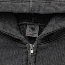 画像3: RATS/PIGMENT DYED ZIP HOODIE（BLACK）［ピグメントジップフーディー-26春夏］ (3)