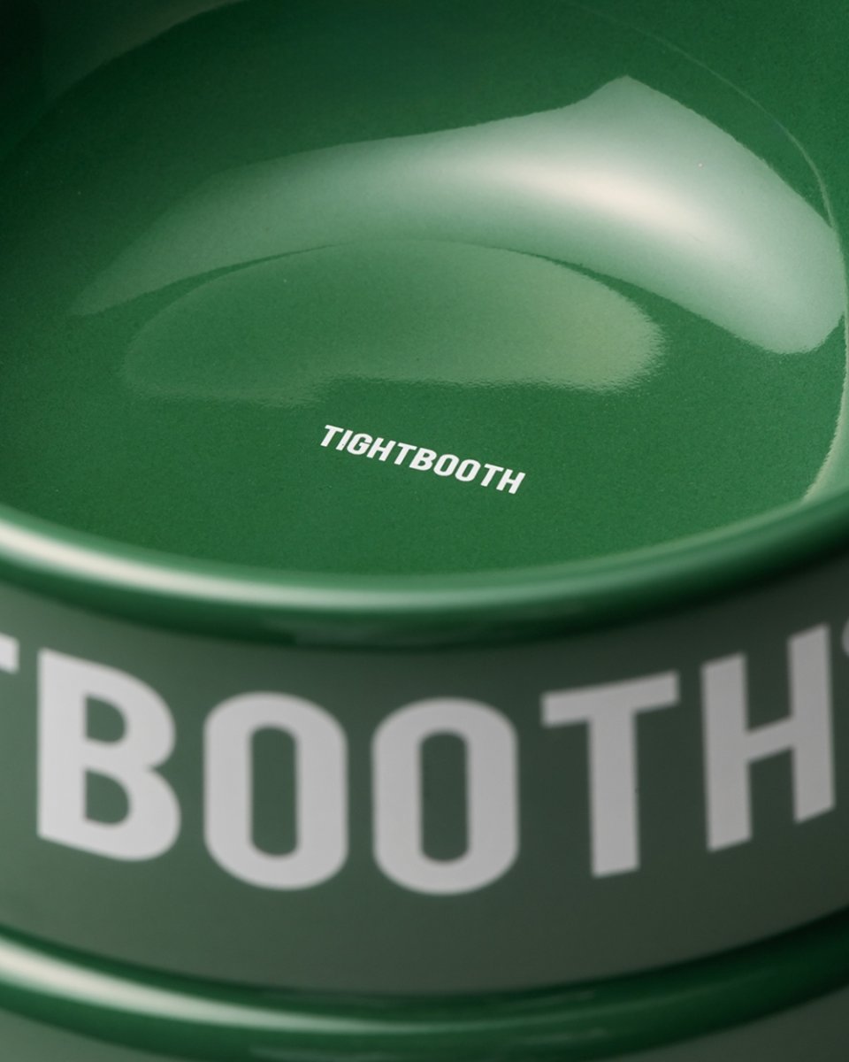 画像5: TIGHTBOOTH/POTTERY DOG BOWL（Green）［ポッタリードッグボウル-26春夏］ (5)