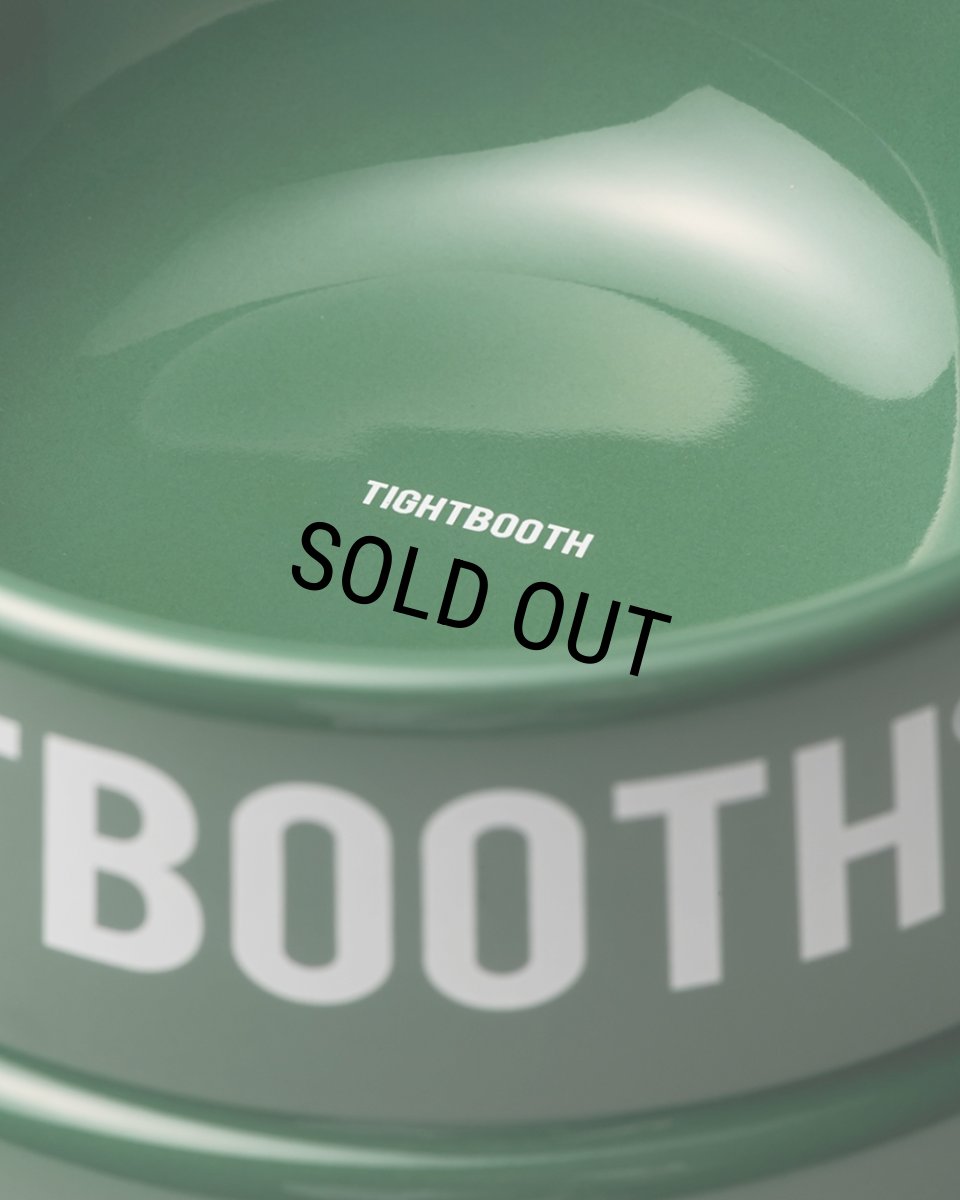 画像5: 【30%OFF】TIGHTBOOTH/POTTERY DOG BOWL（Green）［ポッタリードッグボウル-26春夏］ (5)
