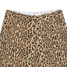 画像3: WACKO MARIA/DICKIES / LEOPARD PLEATED SHORT TROUSERS（BEIGE）［レオパードワンタックショートトラウザース-26春夏］ (3)