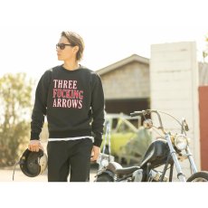 画像3: RATS/CLASSIC EMBROIDERY CREW NECK SWEAT（BLACK）［クルーネックスウェット-26春夏］ (3)