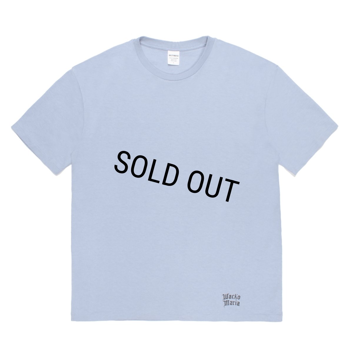 画像1: WACKO MARIA/WASHED HEAVY WEIGHT COLOR T-SHIRT（PURPLE）［カラーT-26春夏］ (1)