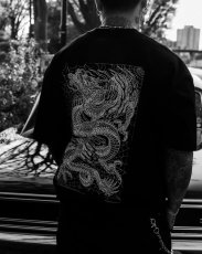 画像5: ANTIDOTE BUYERS CLUB/ASIC Oversized S/S Tee（Oriental Dragon）（Pure Black） (5)