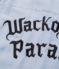 画像4: WACKO MARIA/50'S OPEN COLLAR SHIRT（LIGHT BLUE）［50'Sオープンカラーシャツ-26春夏］ (4)