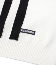画像2: WACKO MARIA/KNIT OPEN COLLAR SHIRT（WHITE）［ニットオープンカラーシャツ-26春夏］ (2)