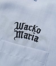 画像3: WACKO MARIA/50'S OPEN COLLAR SHIRT（LIGHT BLUE）［50'Sオープンカラーシャツ-26春夏］ (3)