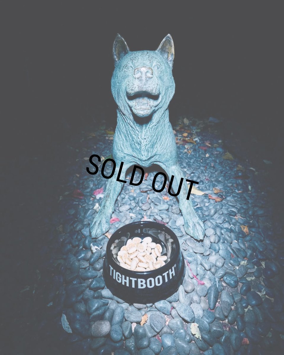 画像4: TIGHTBOOTH/POTTERY DOG BOWL（Black）［ポッタリードッグボウル-26春夏］ (4)