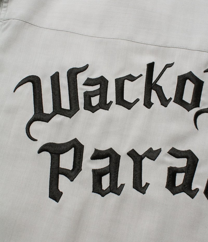 画像3: WACKO MARIA/50'S OPEN COLLAR SHIRT（IVORY）［50'Sオープンカラーシャツ-26春夏］