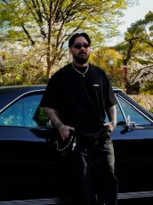 画像5: ANTIDOTE BUYERS CLUB/ASIC Oversized S/S Tee（Skull N' Snake）（Pure Black） (5)