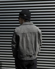 画像11: CALEE/1st TYPE DENIM JACKET（USED BLACK）［ファーストタイプデニムJKT-26春夏］ (11)