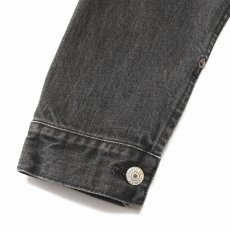 画像7: CALEE/1st TYPE DENIM JACKET（USED BLACK）［ファーストタイプデニムJKT-26春夏］ (7)