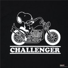 画像3: CHALLENGER/SNOOPY TEE（BLACK）［スヌーピーT-26春夏］ (3)