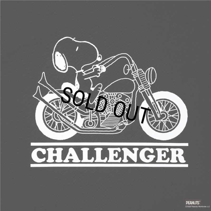 CHALLENGER/SNOOPY TEE（BLACK）［スヌーピーT-26春夏］ - JONAS