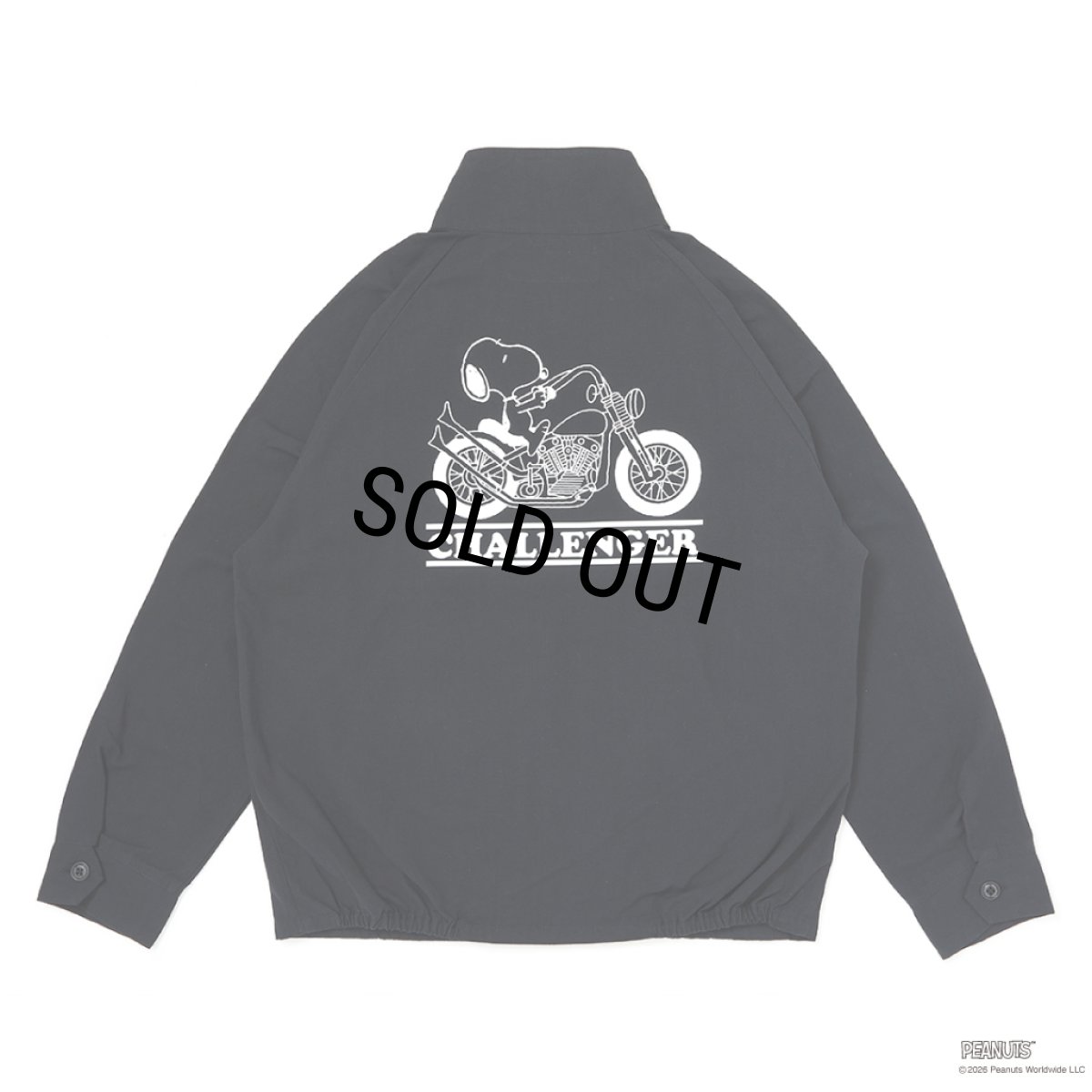 画像1: CHALLENGER/SNOOPY SWING TOP（BLACK）［スヌーピースウィングトップ-26春夏］ (1)