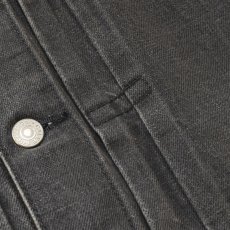 画像5: CALEE/1st TYPE DENIM JACKET（USED BLACK）［ファーストタイプデニムJKT-26春夏］ (5)