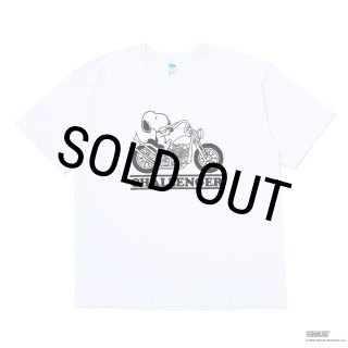 トップス S CHALLENGER SNOOPY TEE WHITE CHALLENGER/SNOOPY TEE（WHITE）［スヌーピーT-26春夏］ - JONAS