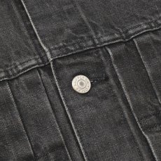 画像4: CALEE/1st TYPE DENIM JACKET（USED BLACK）［ファーストタイプデニムJKT-26春夏］ (4)