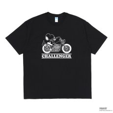 画像1: CHALLENGER/SNOOPY TEE（BLACK）［スヌーピーT-26春夏］ (1)