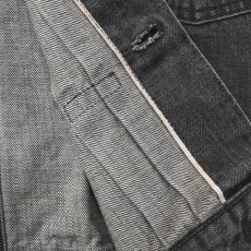 画像8: CALEE/1st TYPE DENIM JACKET（USED BLACK）［ファーストタイプデニムJKT-26春夏］ (8)