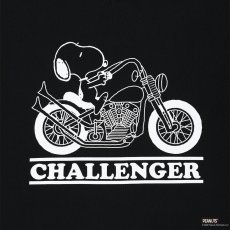 画像3: CHALLENGER/SNOOPY C/N SWEAT（BLACK）［スヌーピークルーネックスウェット-26春夏］ (3)