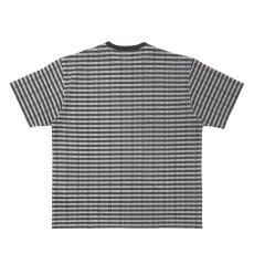 画像2: COOTIE PRODUCTIONS/Supima Jacquard Border S/S Tee（Black）［ジャガードボーダーT-26春夏］ (2)