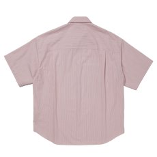 画像2: COOTIE PRODUCTIONS/Stripe Broad S/S Shirt（Pink）［ストライプブロードシャツ-26春夏］ (2)