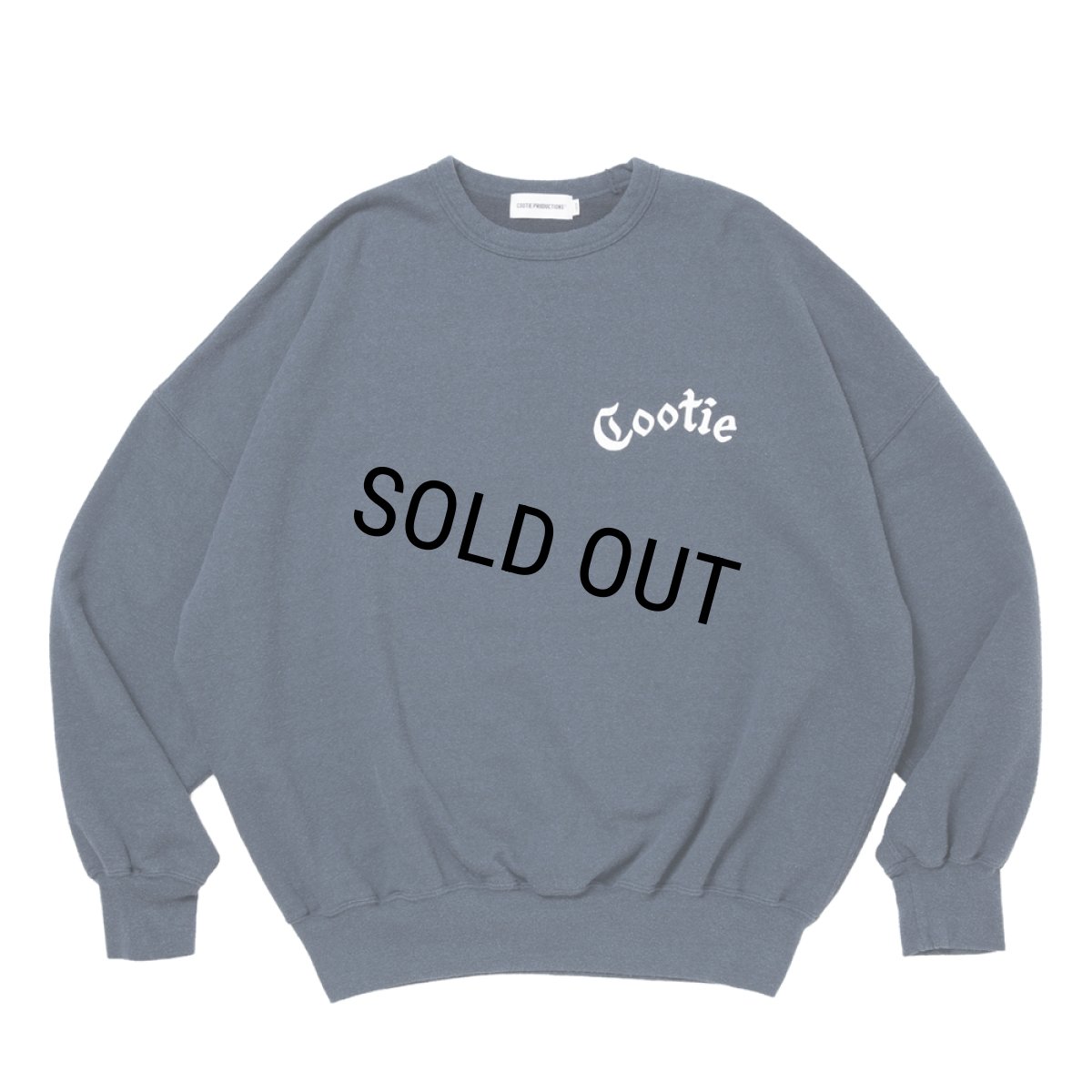 画像2: COOTIE PRODUCTIONS/Venice Sweat Crew（Navy）［スウェットクルー-26春夏］ (2)