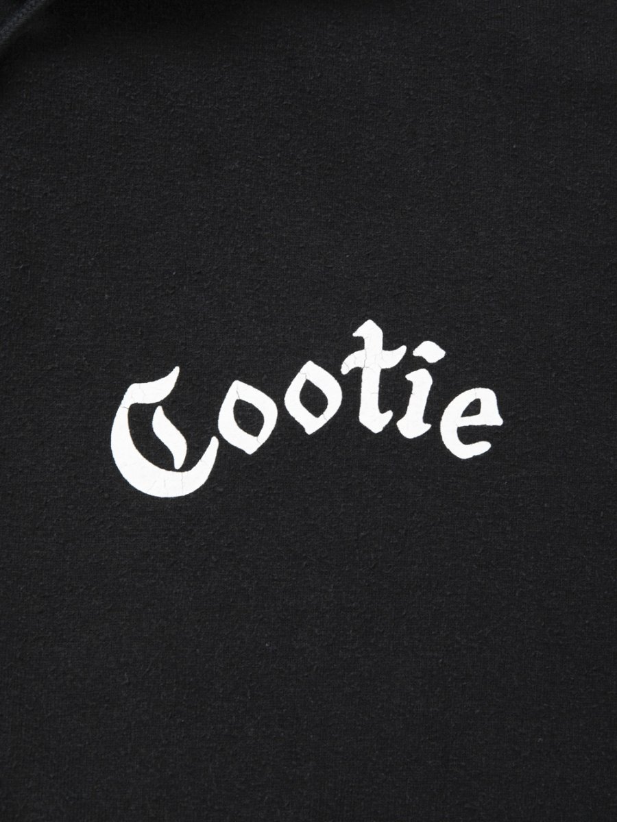 画像4: COOTIE PRODUCTIONS/Venice Sweat Cut-Off Sleeve Hoodie（Black）［スウェットカットオフフーディー-26春夏］ (4)