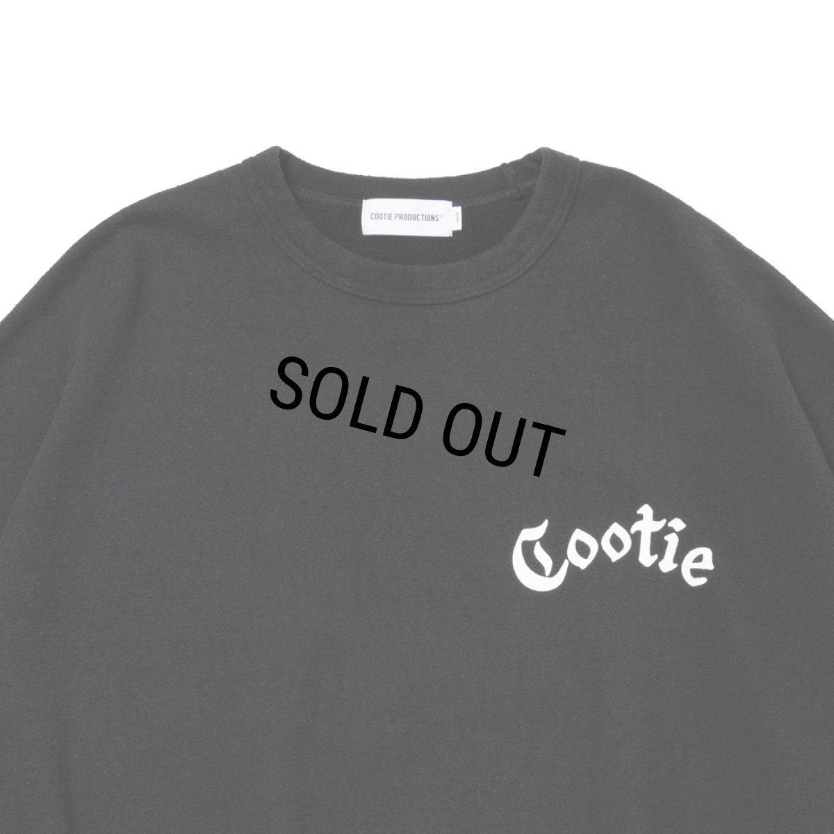 画像3: COOTIE PRODUCTIONS/Venice Sweat Crew（Black）［スウェットクルー-26春夏］ (3)