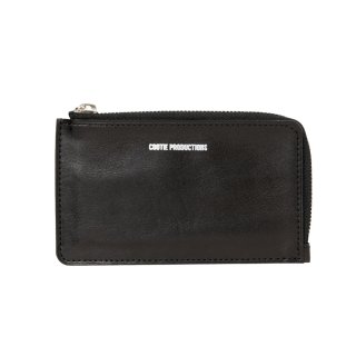 COOTIE PRODUCTIONS/Leather Boat Wallet（Black）［レザーボート