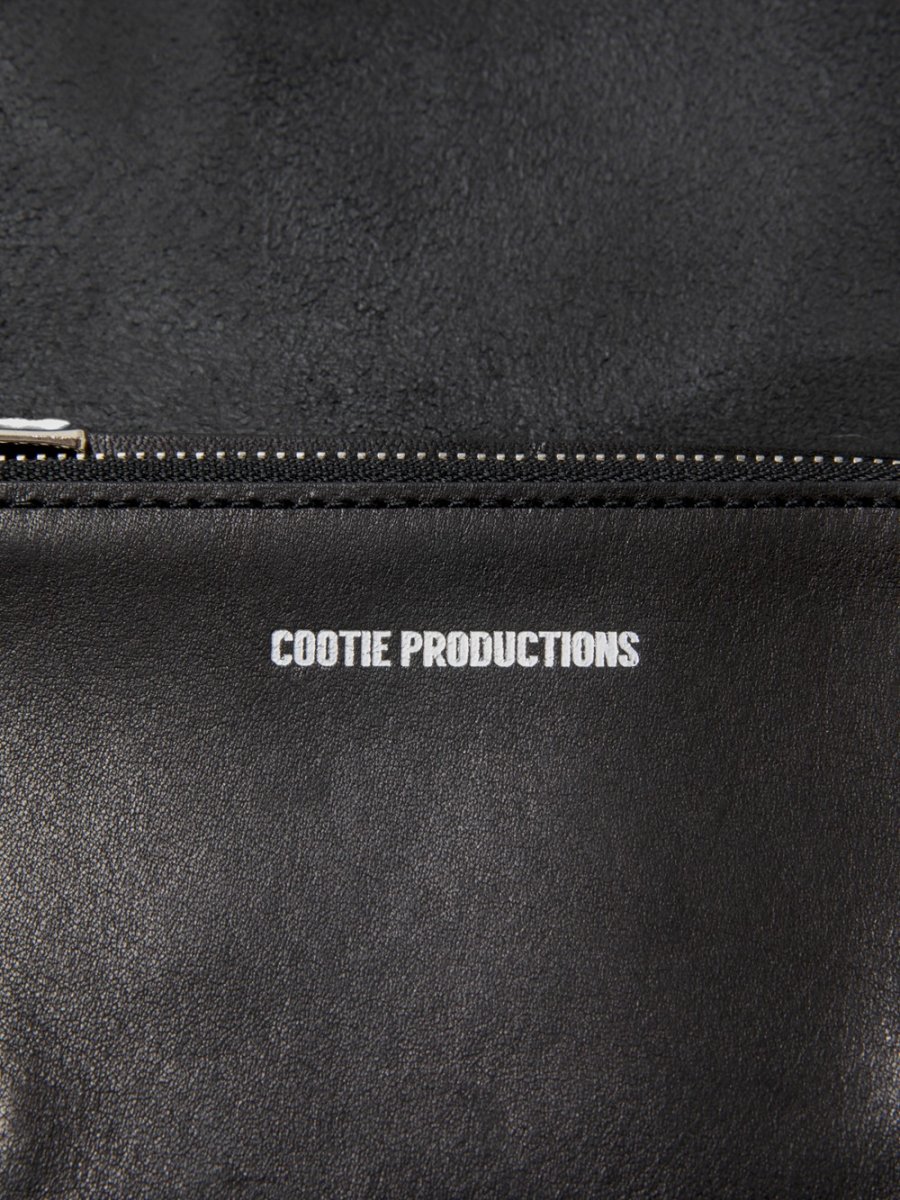 画像7: COOTIE PRODUCTIONS/Leather Trucker Wallet（Black）［レザートラッカーウォレット-26春夏］ (7)