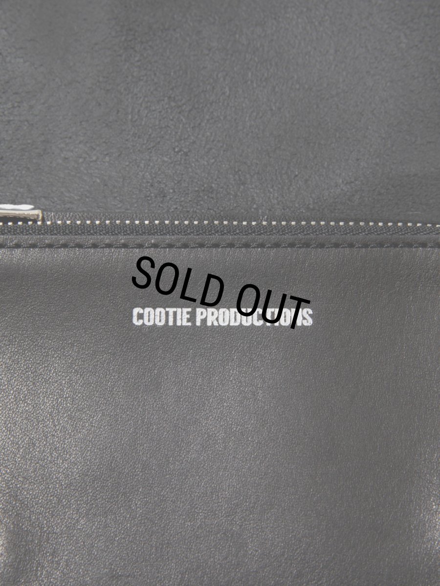 画像7: COOTIE PRODUCTIONS/Leather Trucker Wallet（Black）［レザートラッカーウォレット-26春夏］ (7)