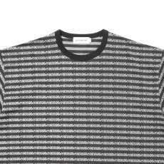 画像3: COOTIE PRODUCTIONS/Supima Jacquard Border S/S Tee（Black）［ジャガードボーダーT-26春夏］ (3)
