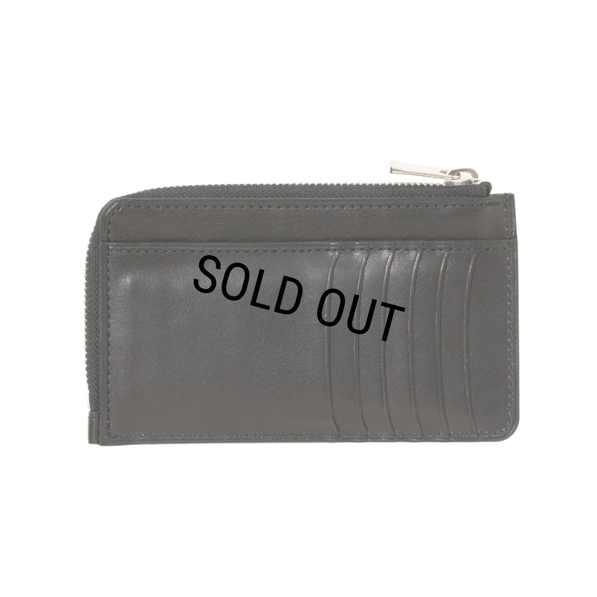 画像2: COOTIE PRODUCTIONS/Leather Boat Wallet（Black）［レザーボートウォレット-26春夏］ (2)
