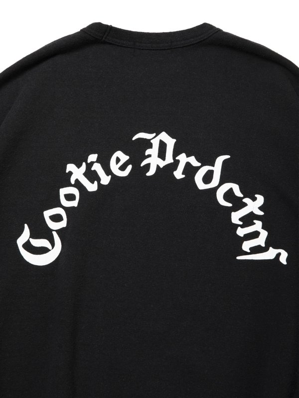 COOTIE PRODUCTIONS/Venice Sweat Crew（Black）［スウェットクルー-26