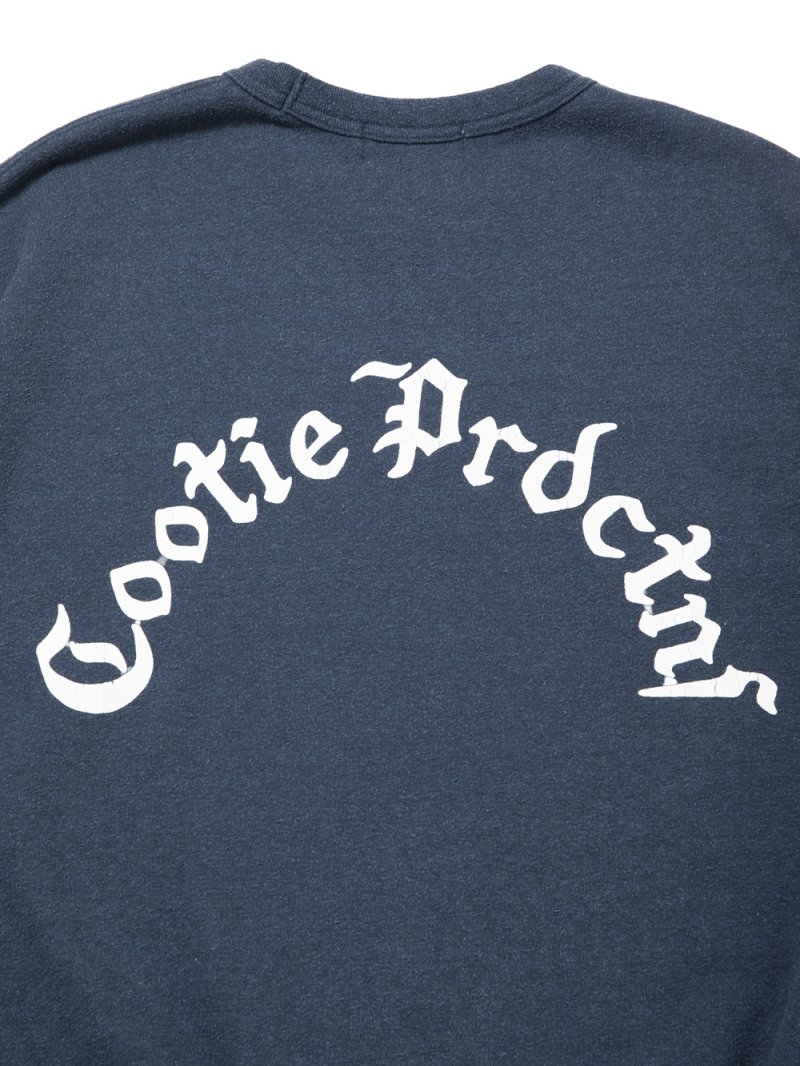 画像3: COOTIE PRODUCTIONS/Venice Sweat Crew（Navy）［スウェットクルー-26春夏］