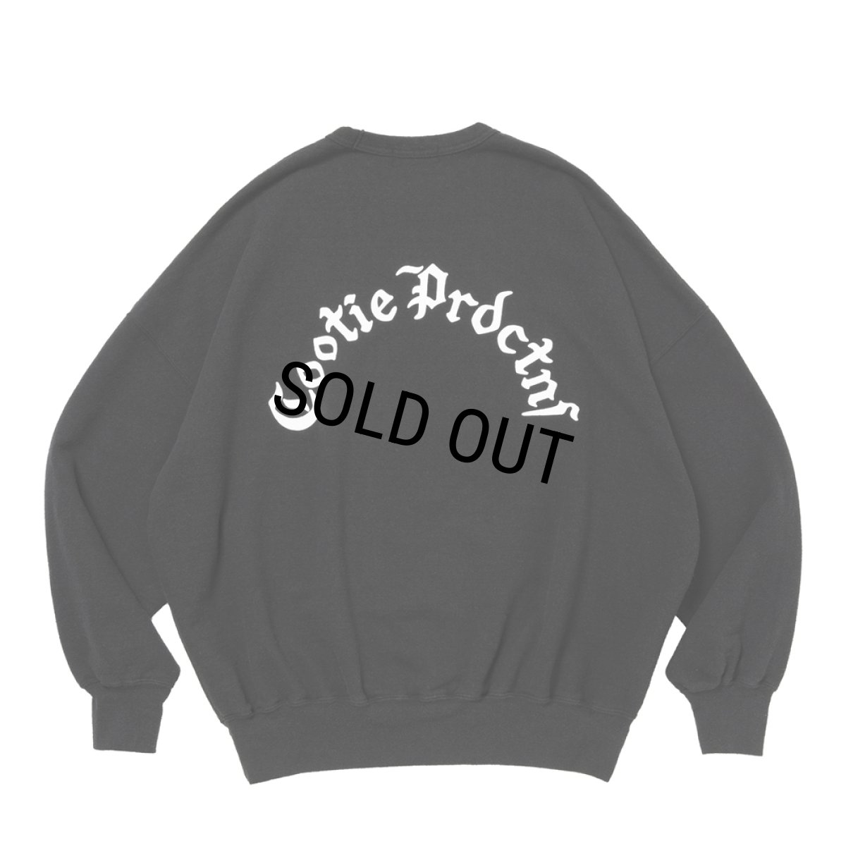 画像1: COOTIE PRODUCTIONS/Venice Sweat Crew（Black）［スウェットクルー-26春夏］ (1)