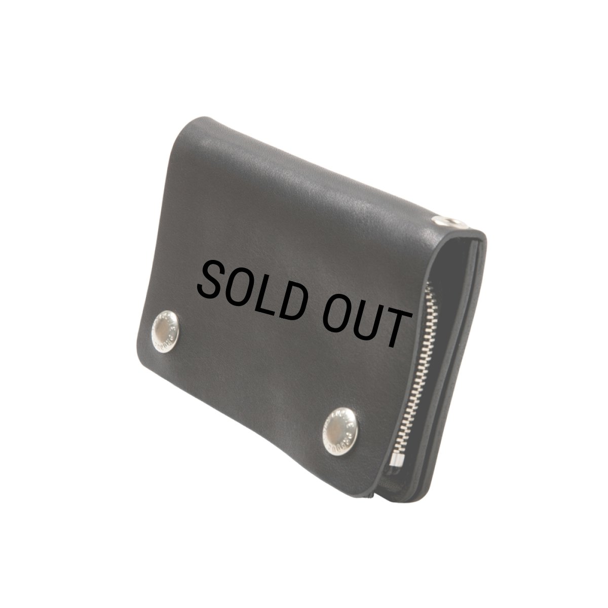 画像3: COOTIE PRODUCTIONS/Leather Trucker Wallet（Black）［レザートラッカーウォレット-26春夏］ (3)