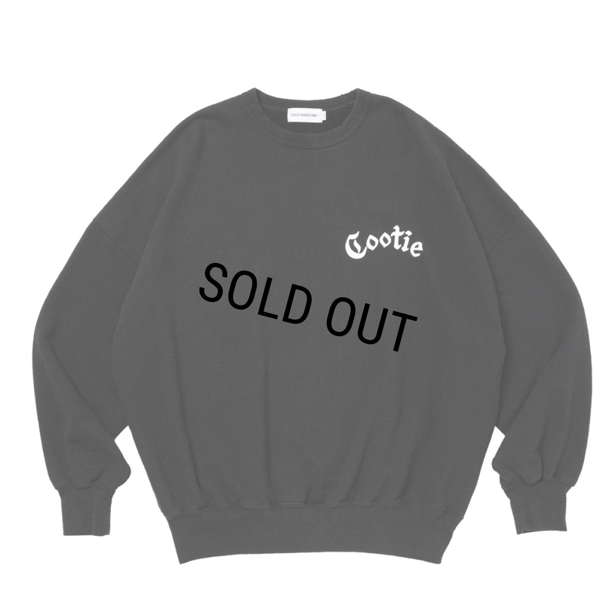 画像2: COOTIE PRODUCTIONS/Venice Sweat Crew（Black）［スウェットクルー-26春夏］ (2)