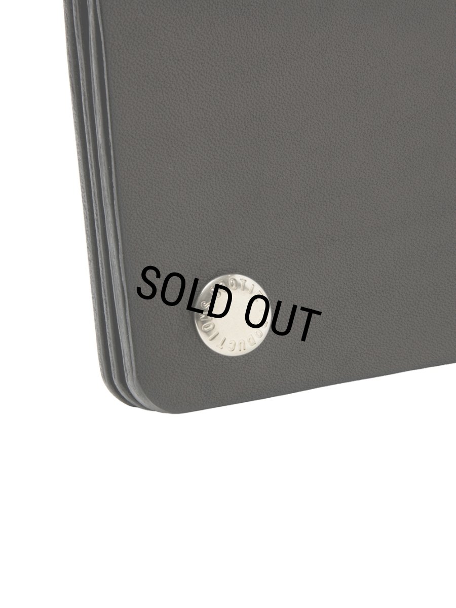 画像8: COOTIE PRODUCTIONS/Leather Trucker Wallet（Black）［レザートラッカーウォレット-26春夏］ (8)