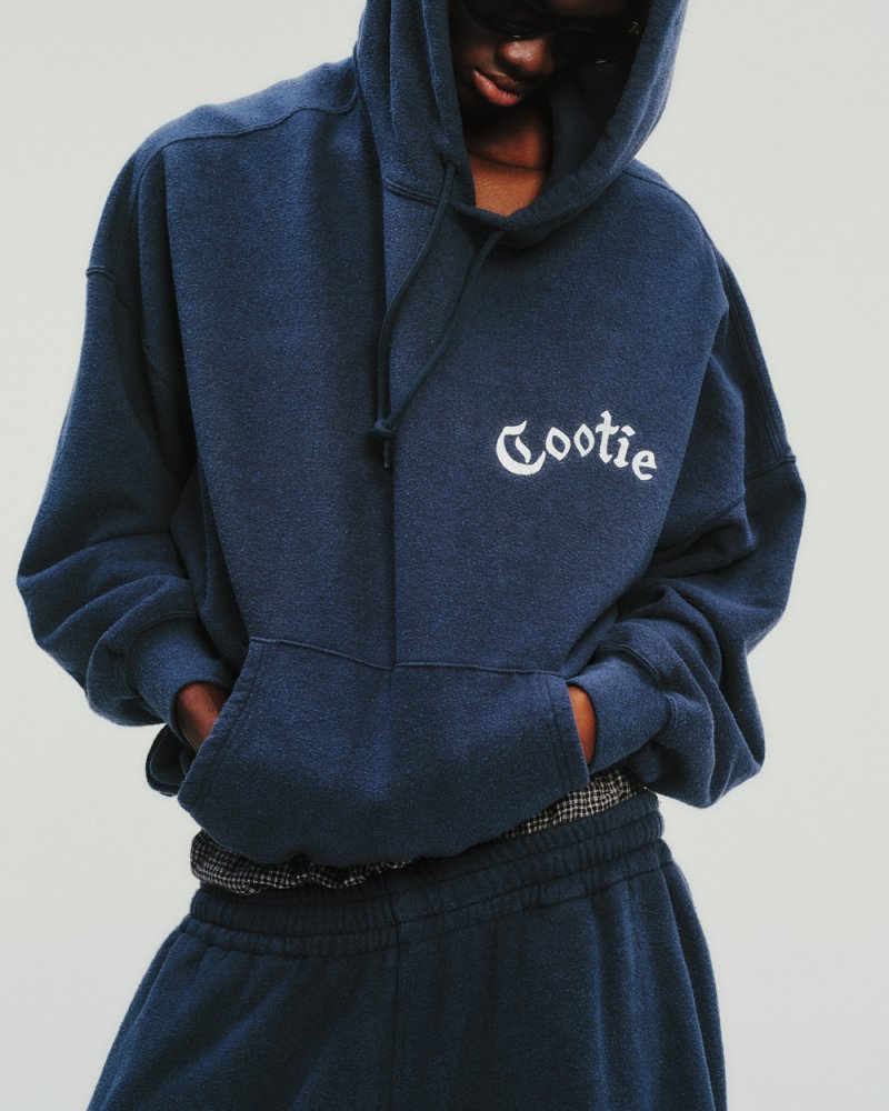 画像3: COOTIE PRODUCTIONS/Venice Sweat Hoodie（Navy）［スウェットフーディー-26春夏］