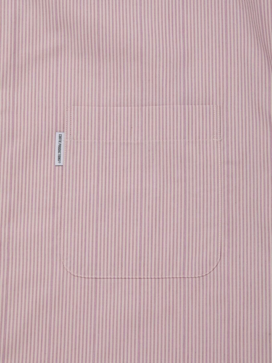 画像3: COOTIE PRODUCTIONS/Stripe Broad S/S Shirt（Pink）［ストライプブロードシャツ-26春夏］ (3)