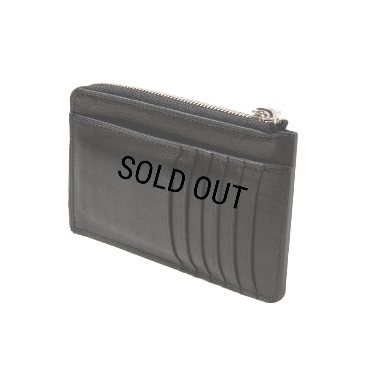 画像4: COOTIE PRODUCTIONS/Leather Boat Wallet（Black）［レザーボートウォレット-26春夏］ (4)
