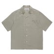 WACKO MARIA/SOKTAS / OPEN COLLAR SHIRT（GRAY）［オープンカラー