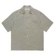 画像1: WACKO MARIA/SOKTAS / OPEN COLLAR SHIRT（GRAY）［オープンカラーシャツ-26春夏］ (1)