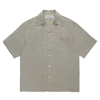 WACKO MARIA/SOKTAS / OPEN COLLAR SHIRT（GRAY）［オープンカラー