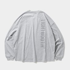 画像1: TIGHTBOOTH/LABEL LOGO L/S T-SHIRT（Gray）［ラベルロゴ長袖T-26春夏］ (1)