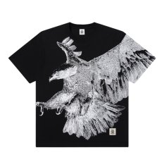画像1: BlackEyePatch/EAGLE BLASTOVER TEE（BLACK） (1)