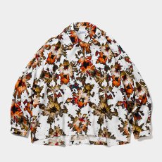 画像1: TIGHTBOOTH/BLOOM L/S SHIRT（White）［ブルームシャツ-26春夏］ (1)